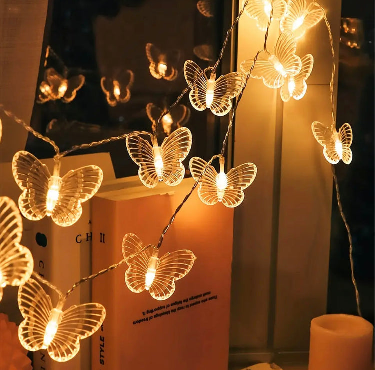 LED Butterfly String Light, Room Decoration Butterfly Light, Battery Powered Fairy Butterfly Light For Home Decor LED Butterfly String Light, Room Decoration Butterfly Light, Battery Powered Fairy Butterfly Light For Home Decor